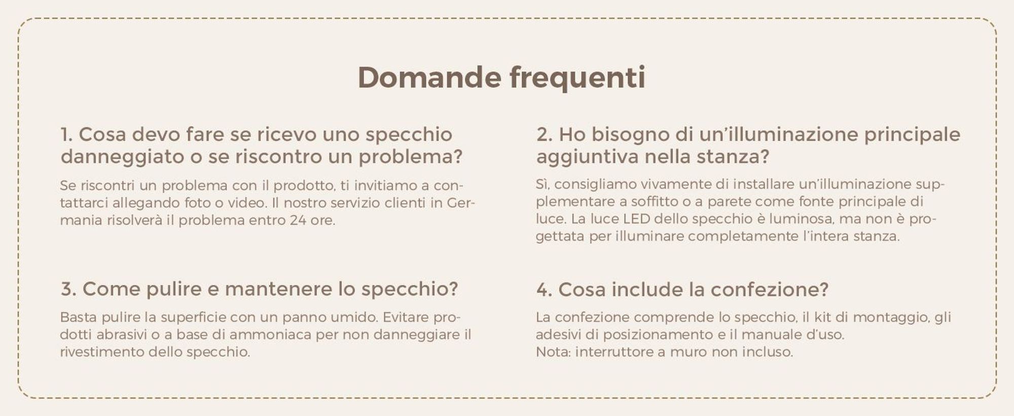 Specchio da bagno con illuminazione, rotondo, 80 cm, S'AFIELINA LED, intensità regolabile, 3 tonalità di luce, antiappannamento, comando touch, funzione di memorizzazione, IP65, impermeabile per il bagno