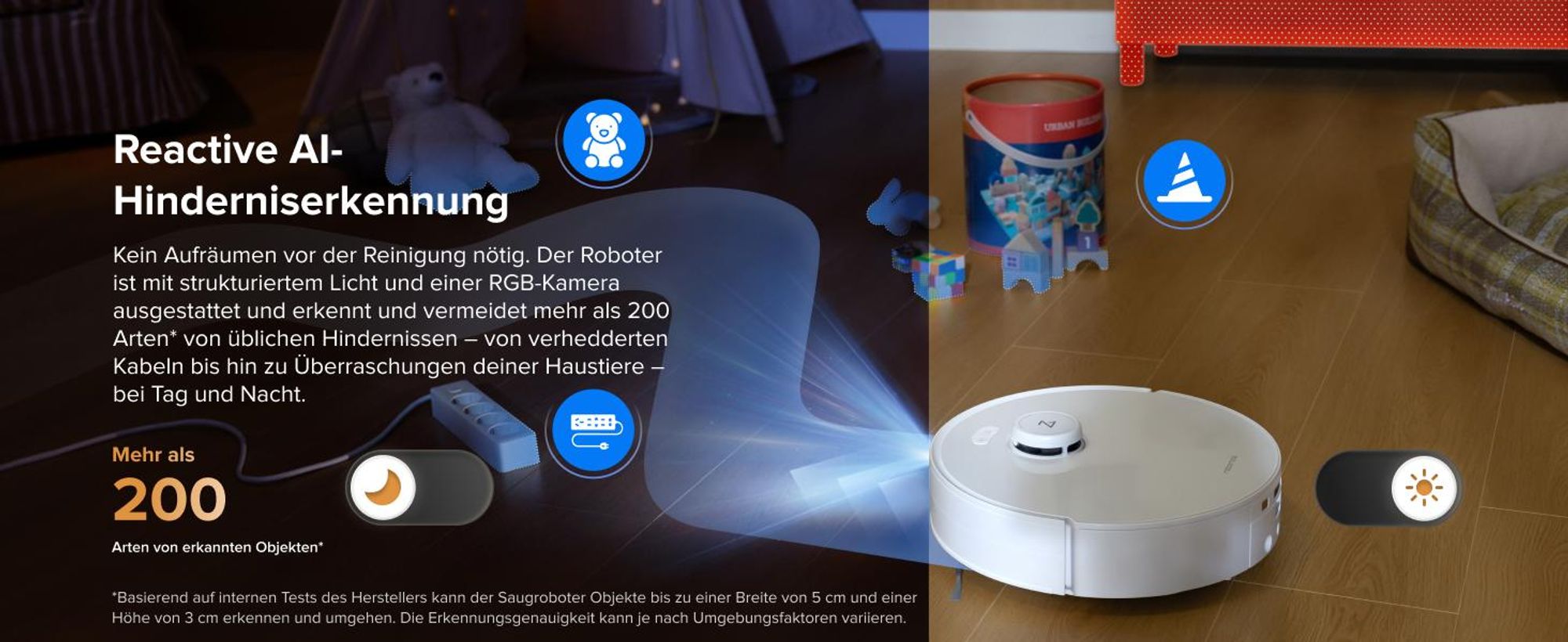 Roborock Qrevo Curv 2 Flow Staubsauger Roboter mit Wischfunktion, SpiraFlow-Wischwalze mit Selbstreinigung, 20.000 Pa, 75 °C Heißwasser-Moppwäsche