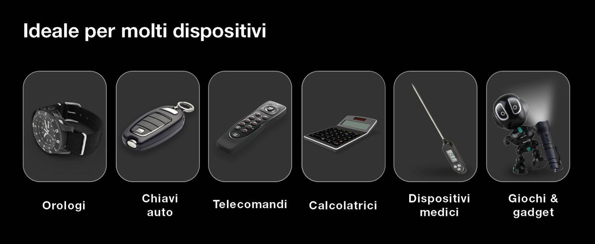 CELLONIC CR2032 Batteria a bottone Lithium compatibile con Chiavi Auto, Schede Madri, Bilance - x6-Pacco batterie