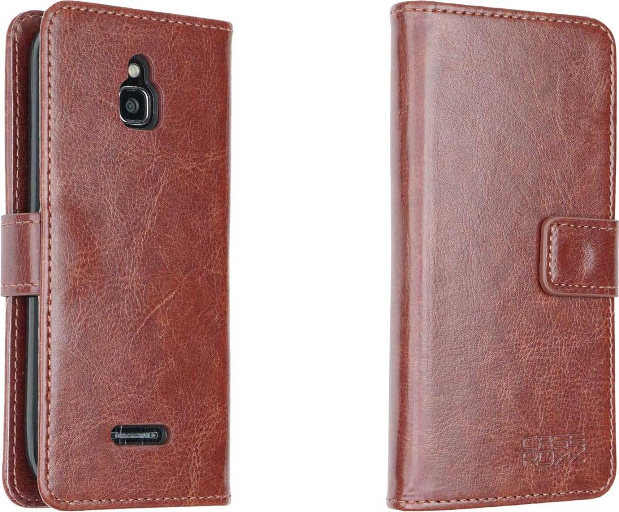 caseroxx Handy Hülle Tasche kompatibel mit Nokia 8000 4G Bookstyle-Case Wallet Case Bild 1