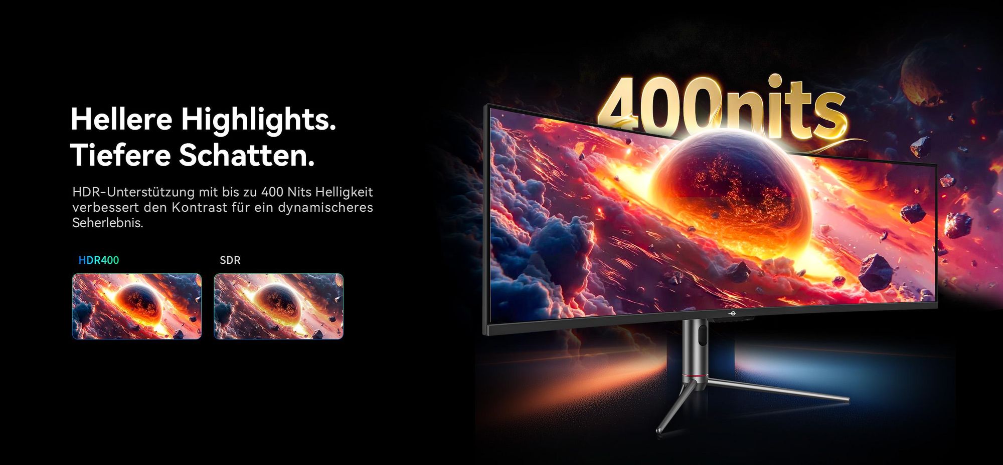 TITAN ARMY C49C1S: 49" Curved Gaming Monitor, 32:9 Dual QHD, 240Hz, 1ms, HDR400, USB-C 65W, KVM