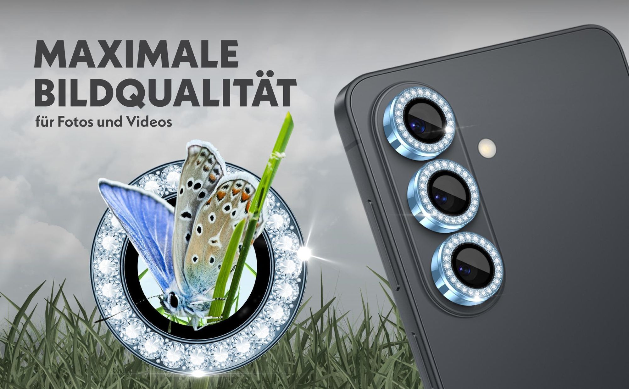 Kamera Linsenglas für Samsung Galaxy S26 mit und ohne Schmucksteine