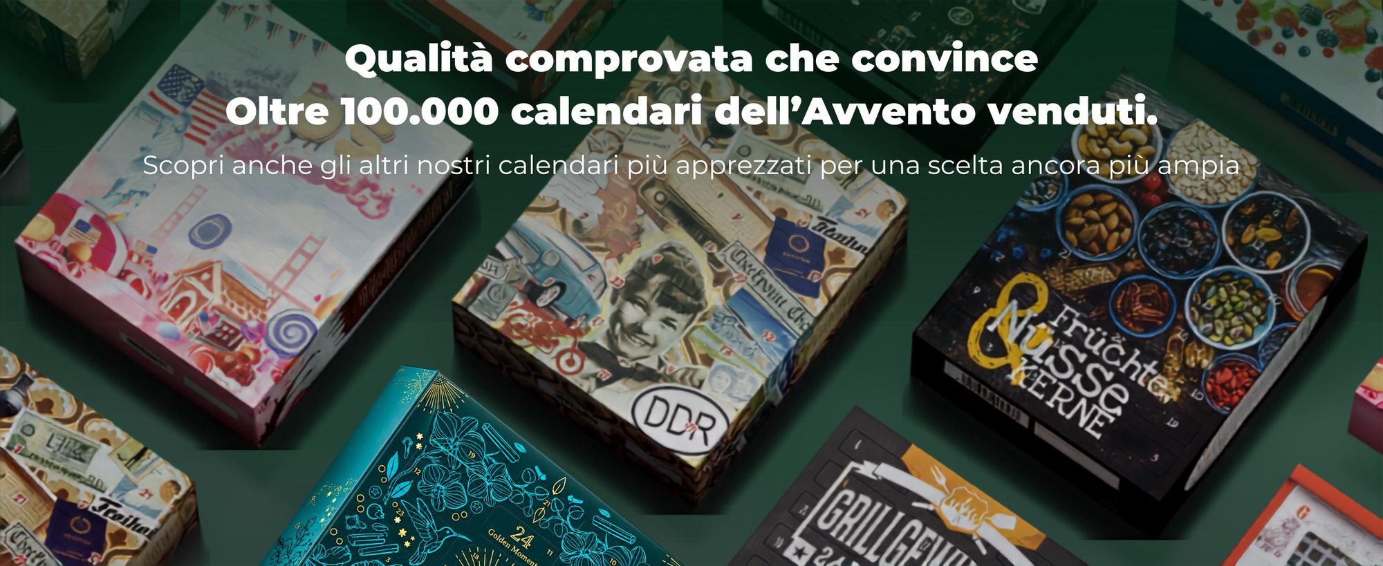BOXILAND® calendario avvento gin 2026, 24 tipi da 0,02 l, degustazione gin