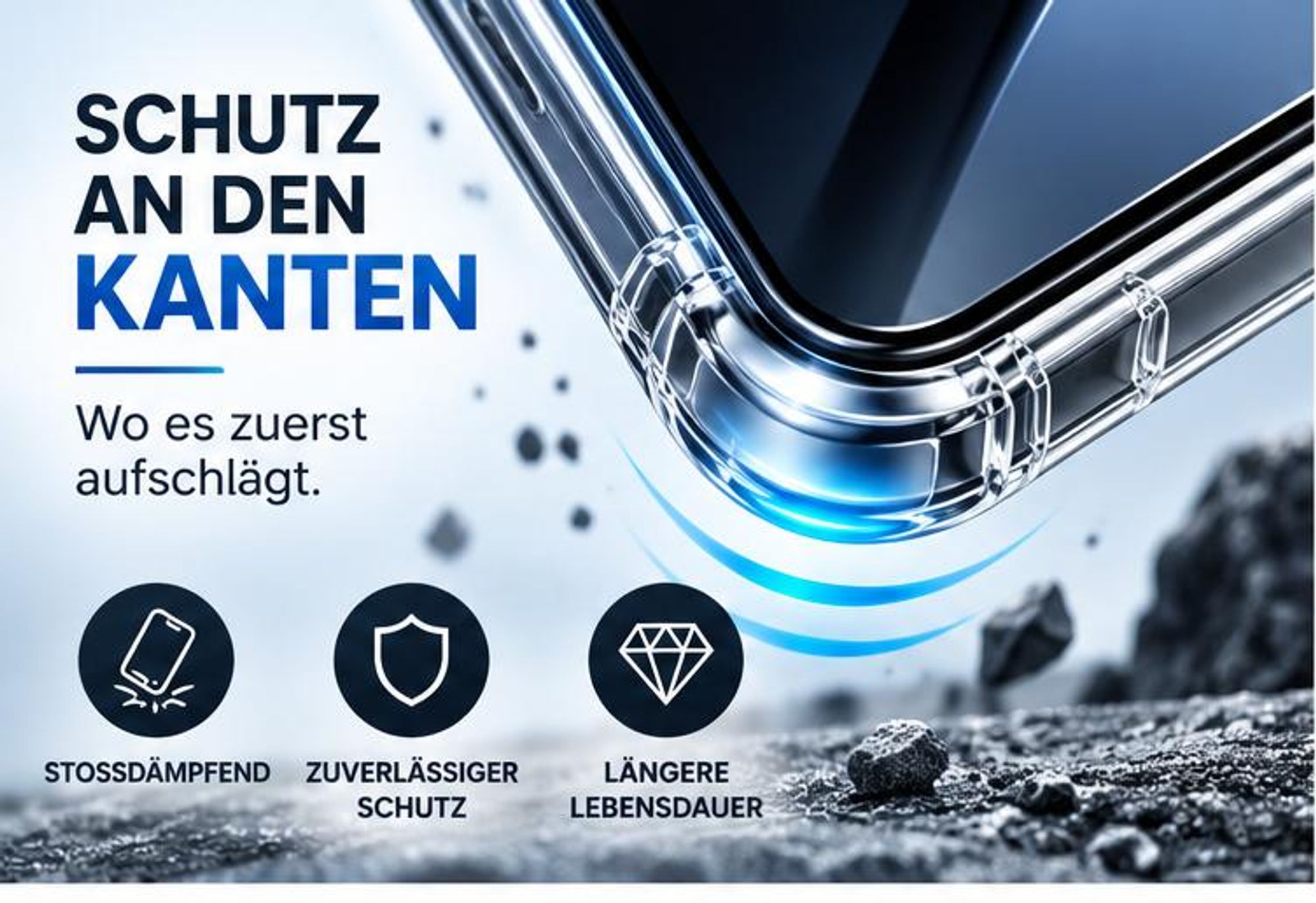 360 Grad - REVILO Sicherheits-Set für Google Pixel 10 bestehend aus Revilo Schutzglas und Revilo Schutzhülle