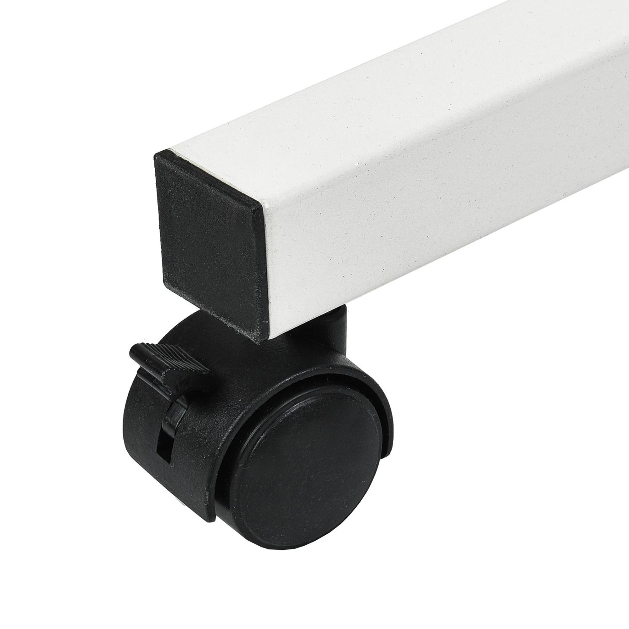 Mobiler Schreibtisch/Laptop-Ständer Maclean weiß höhenverstellbar 59-89cm max. 30kg MC-121 W