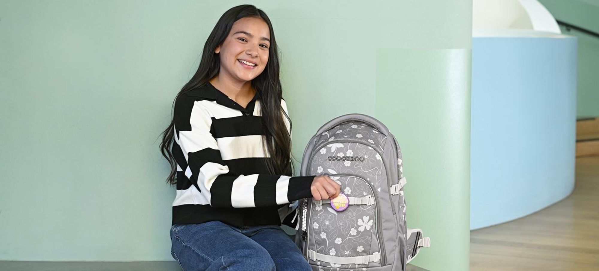 coocazoo Rucksack-Zubehör COLOUR UP-Set, Anhänger   Clip-Patch