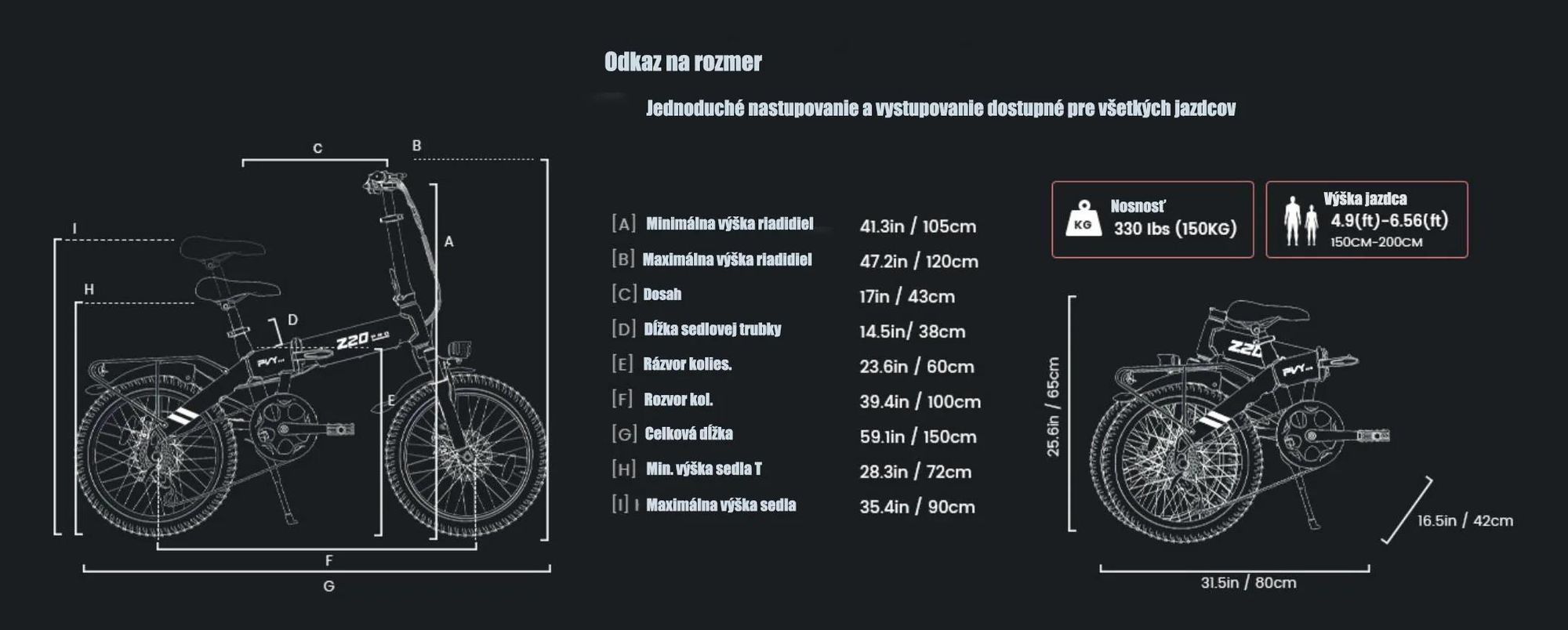 Elektrický Bicykel PVY Z20 PRO EVO – Motor 250W Batéria 36V 14.5AH 20-Palcové Pneumatiky Mechanické Kotúčové Brzdy - Oranžová