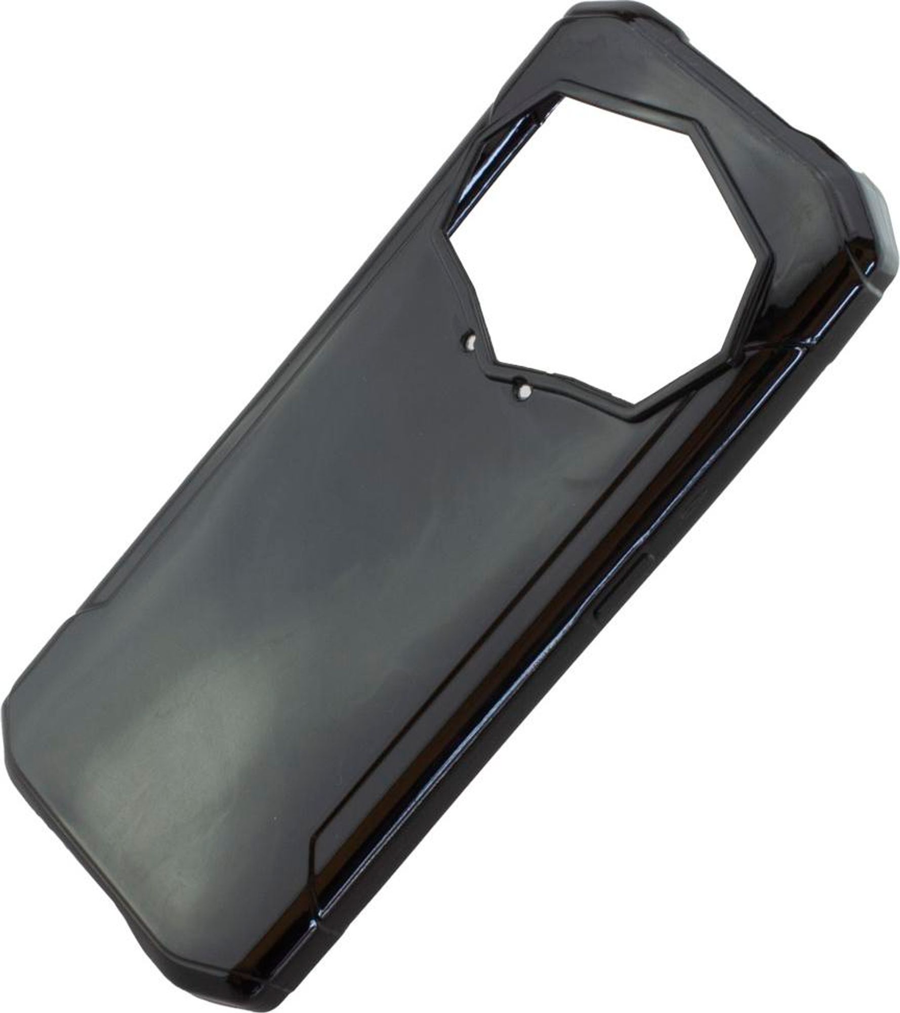 caseroxx Schutz-Hülle TPU-Hülle kompatibel mit Doogee S98 Pro, Gummi Handy Tasche schwarz  Bild 4