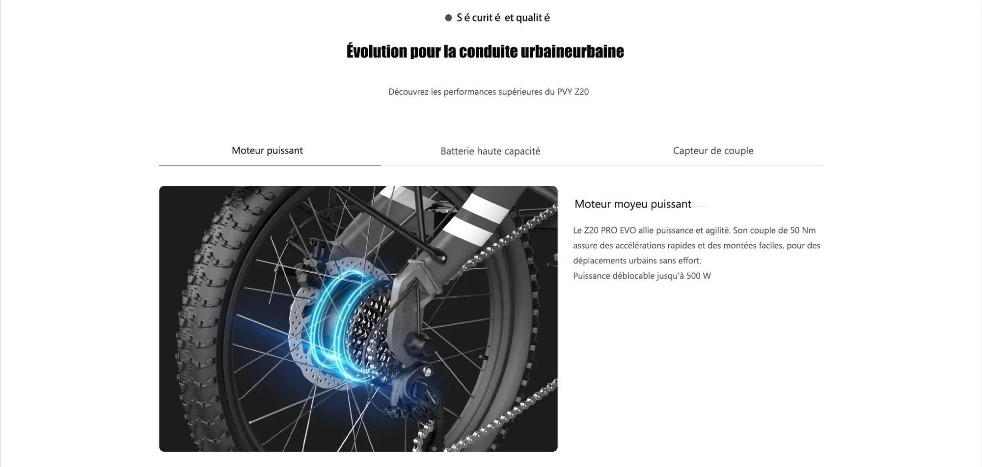 PVY Z20 PRO EVO Vélo Électrique - 250W Moteur 36V14.5AH Batterie 20 Pouces Pneus Freins à Disques Mécaniques - Gris