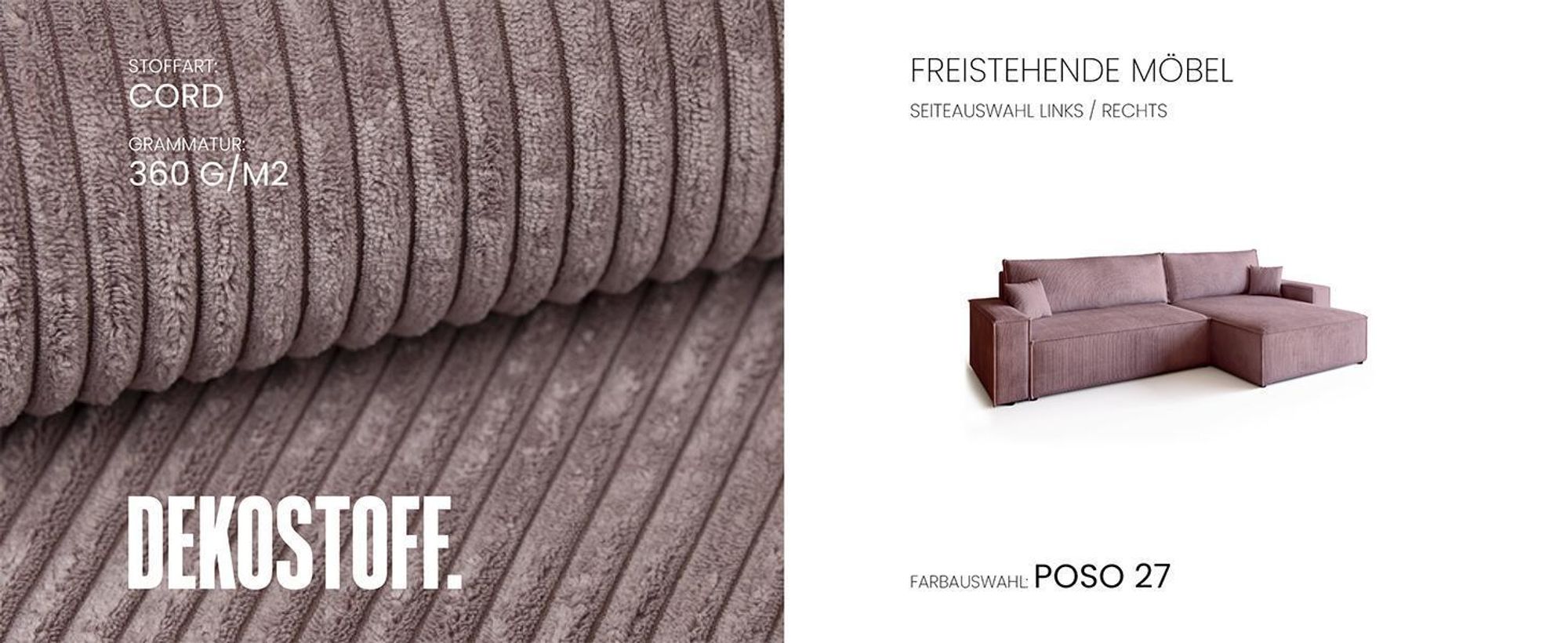 BroMARKT Ecksofa ADI XL Schlaffunktion Bettkasten L-Form 125x230 cm Hellgrau