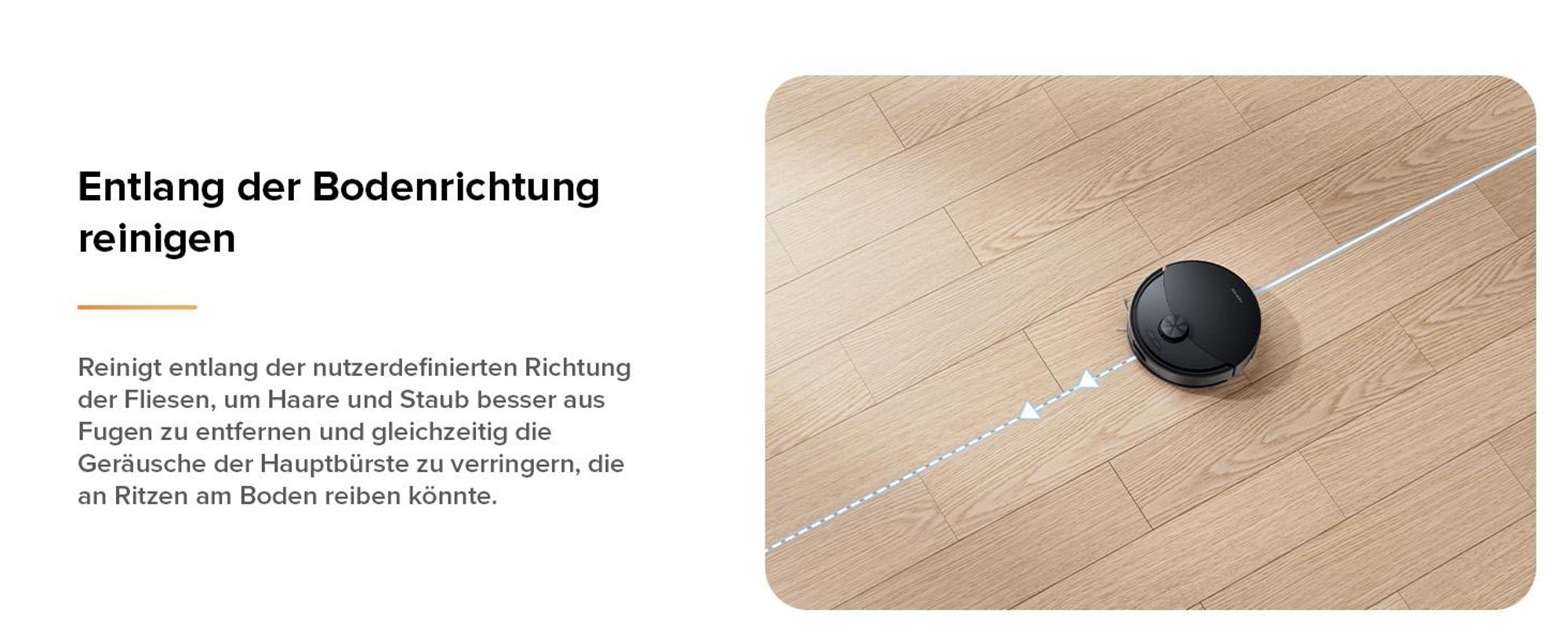 Roborock Q10 S5 Saugroboter mit Wischfunktion,10.000 Pa Staubsauger Roboter, Dual Anti-Tangle System, Auto Lifting Mopping, Ideal für Tierhaare,Schwaz