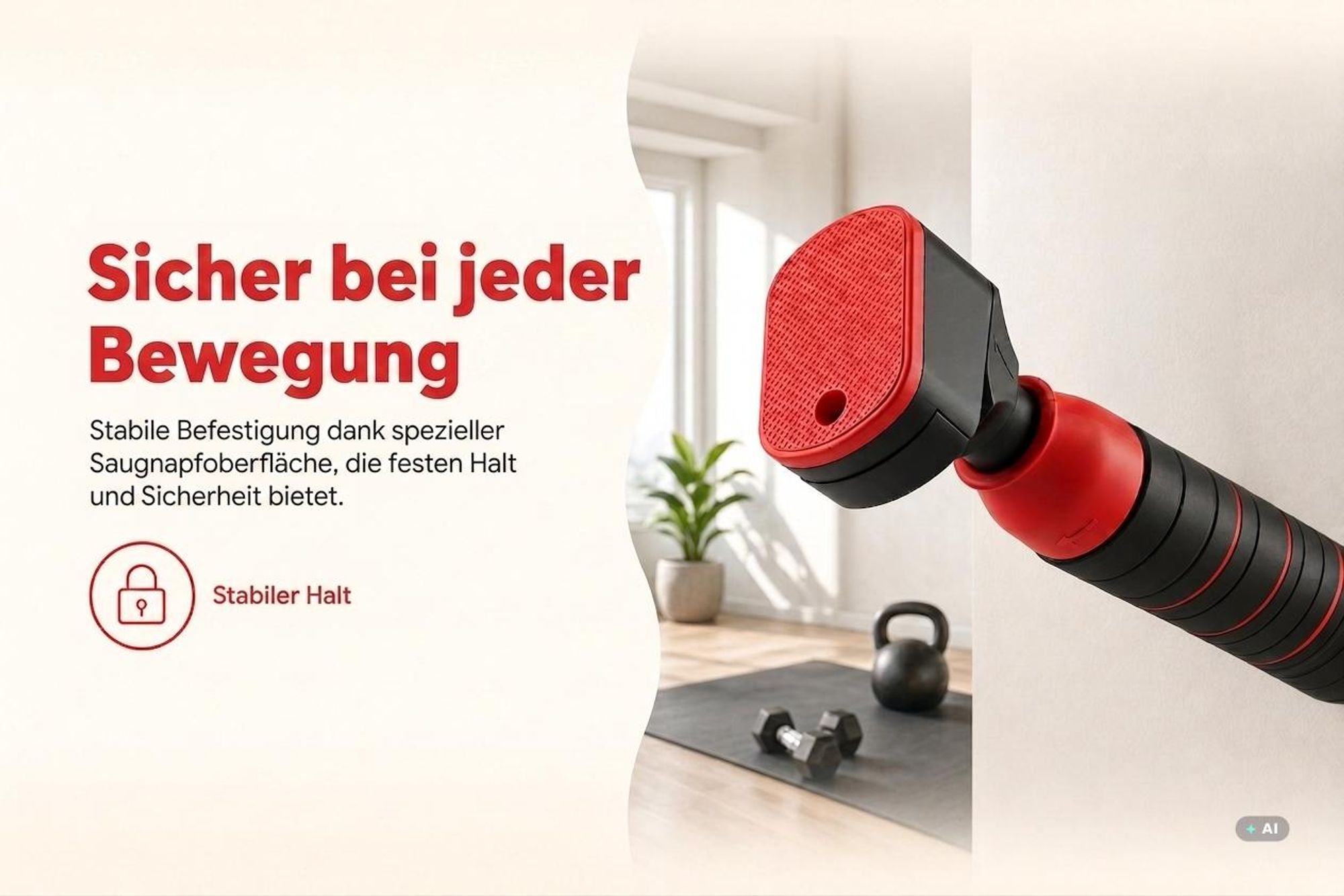 Klimmzugstange Türrahmen bis 150 kg Pull Up Bar für Fitness Home gym Fitness