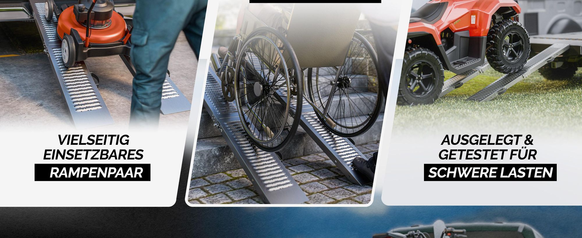 MONZANA Auffahrrampe 2X