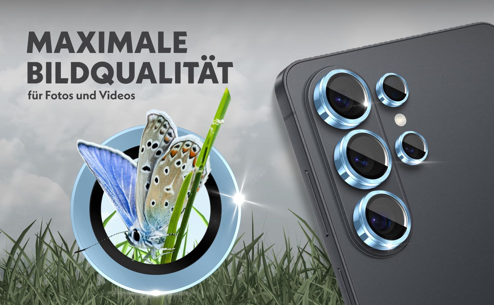 Kamera Linsenglas für Samsung Galaxy S26 Ultra mit und ohne Schmucksteine