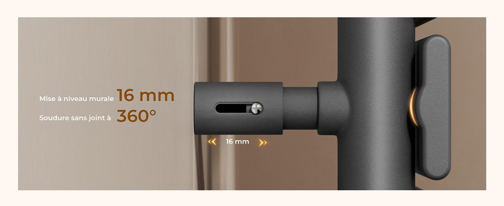 S'AFIELINA Radiatore elettrico per asciugamani 1041×400 mm, Radiatore elettrico per bagno con termostato, WiFi, timer programmabile, display LCD, 400 W, antracite