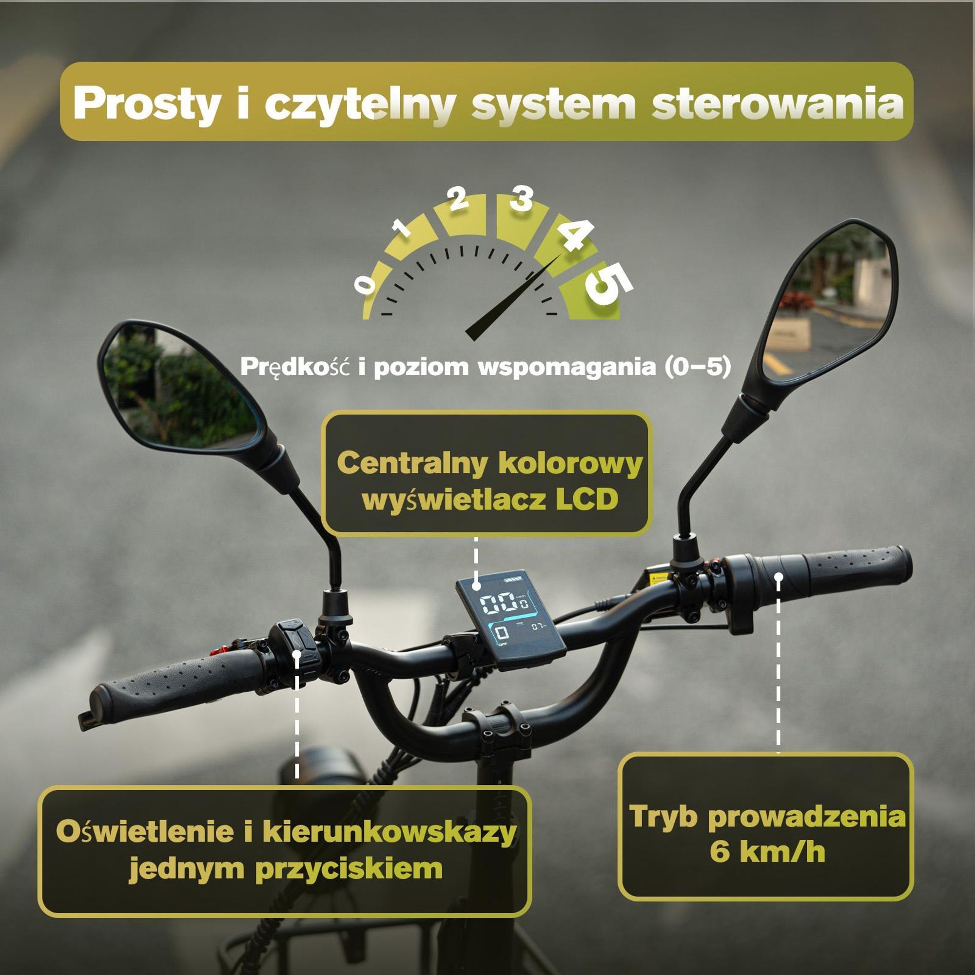 Rower elektryczny FAFREES F20 Mate II - Silnik 250W Akumulator 48V25AH 20 Calowe Opony Hydrauliczny hamulec tarczowy - Zielony wojskowy