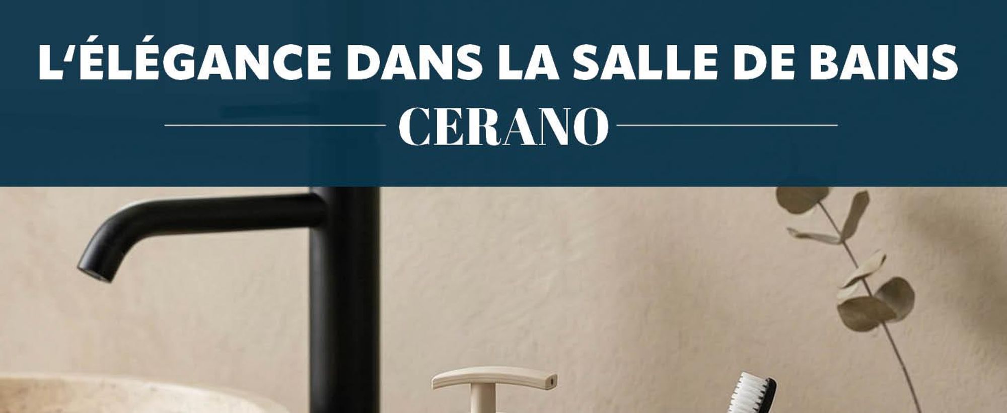 Accessoires de salle de bains en céramique