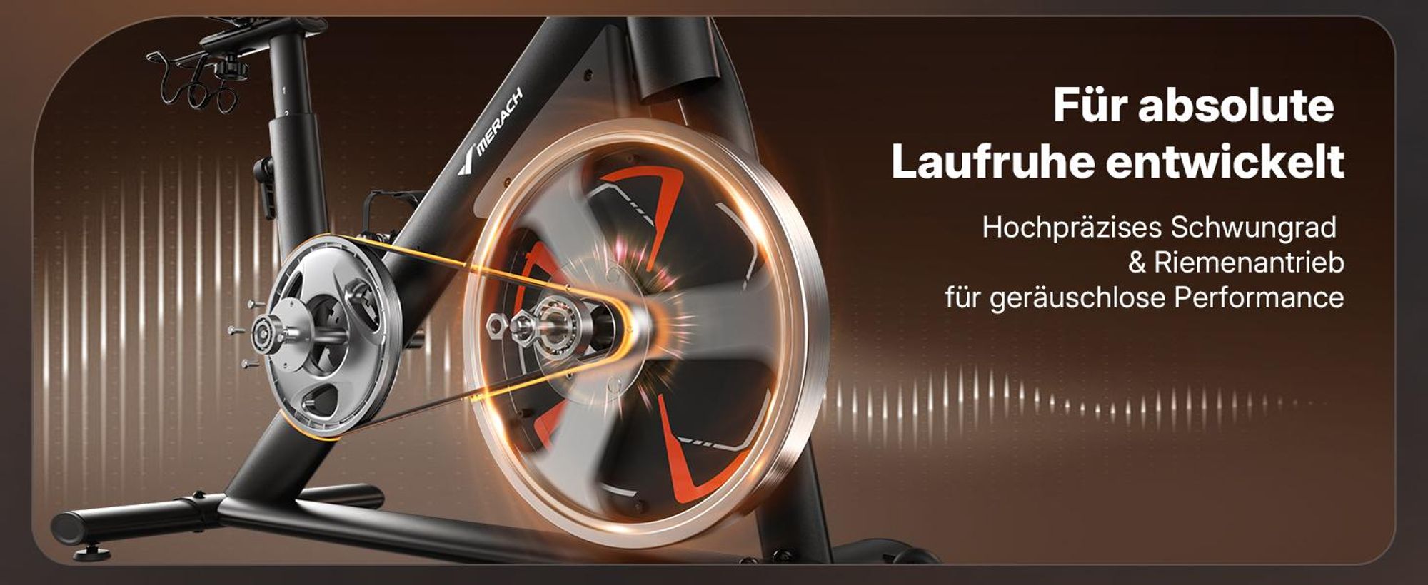 Heimtrainer Fahhrad für Zuhause, leises Fitnessbike mit LCD-Display, Magnetischer Widerstand, 8 Widerstandsstufen, bis 150 KG belastbar