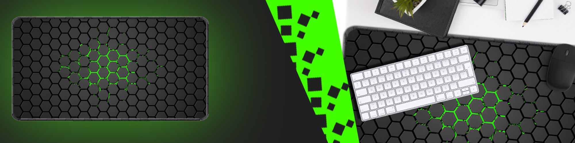 Mauspad XXL Gaming 900x400 mm Groß Tischunterlage Large Size Spezielle Oberfläche Schreibtischunterlage Verbessert Präzision Geschwindigkeit Retoo