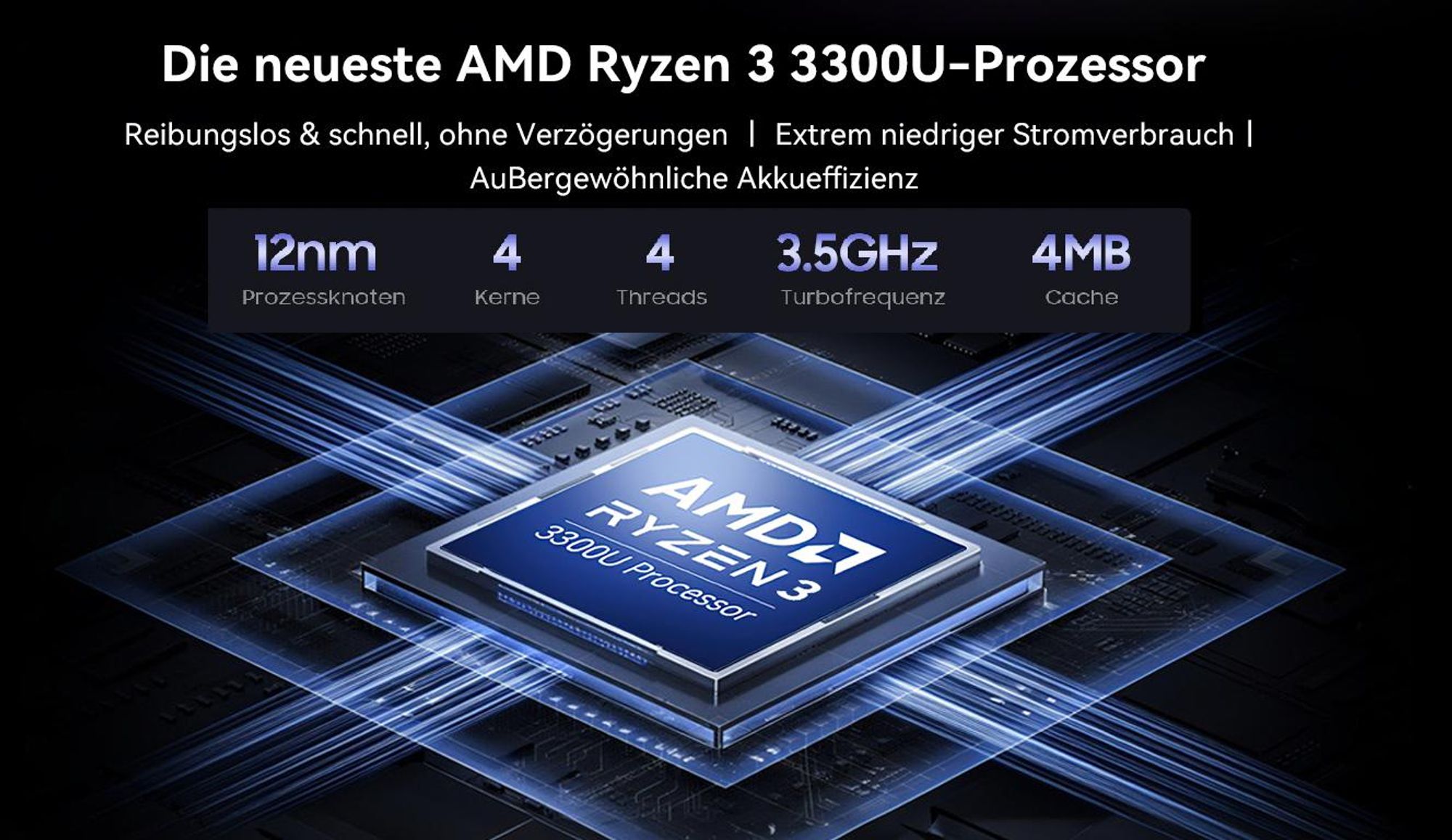Blackview 15.6" FHD Acebook 6 Laptop, AMD Ryzen 3300U Notebook 4x3.5Ghz, 16GB DDR4+512GB SSD/1TB, 180° drehbar, Windows 11, Tastatur-Aufkleber