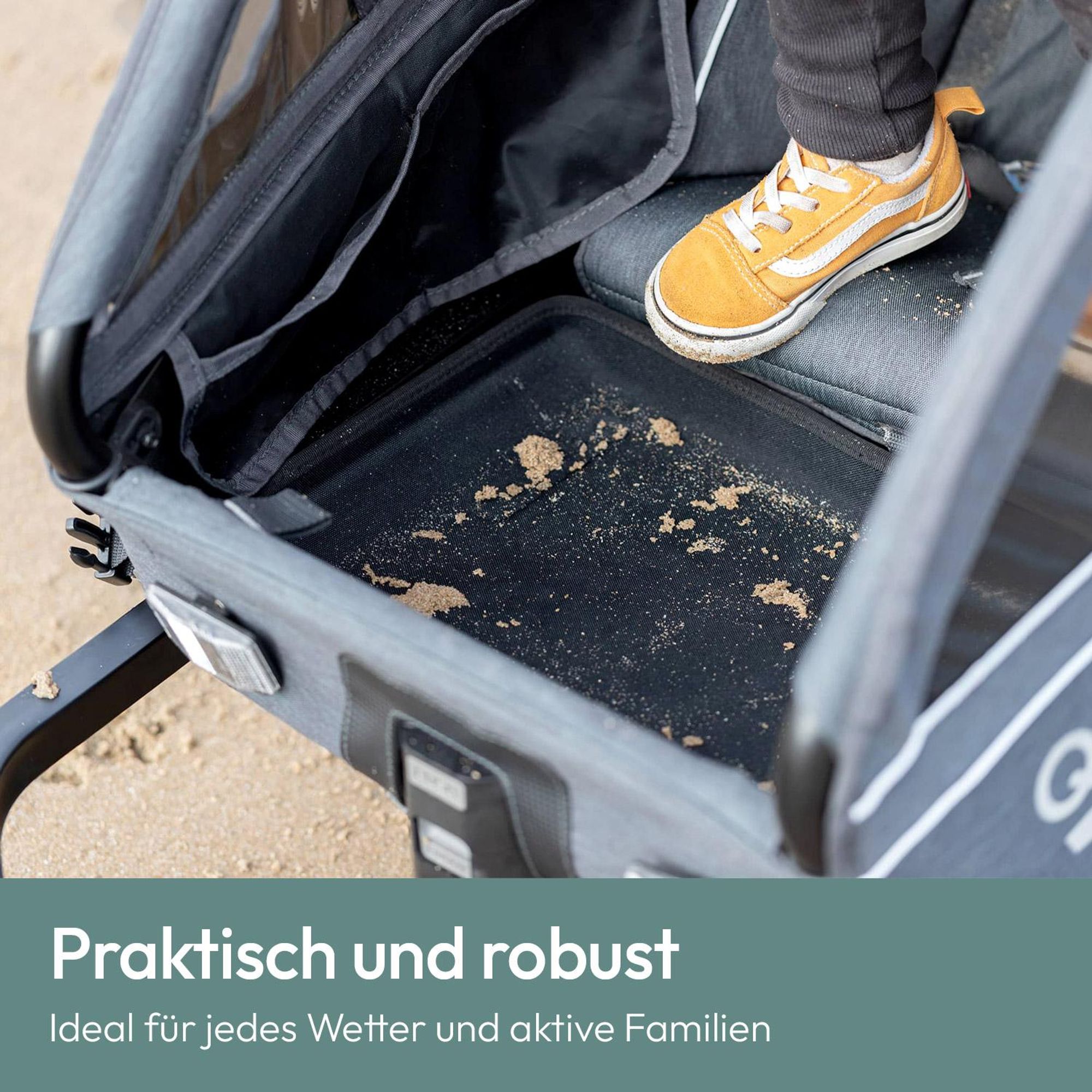 Qeridoo Schutzwanne für Einsitzer