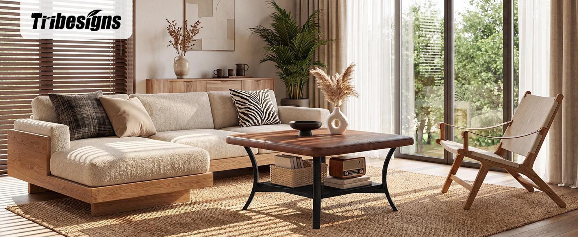 Tribesigns Quadratischer Couchtisch für Wohnzimmer, Kunstleder, gepolsterter Ottomane mit Ablage, 80 cm, moderner Mitteltisch für Wohnung, Schlafzimmer,