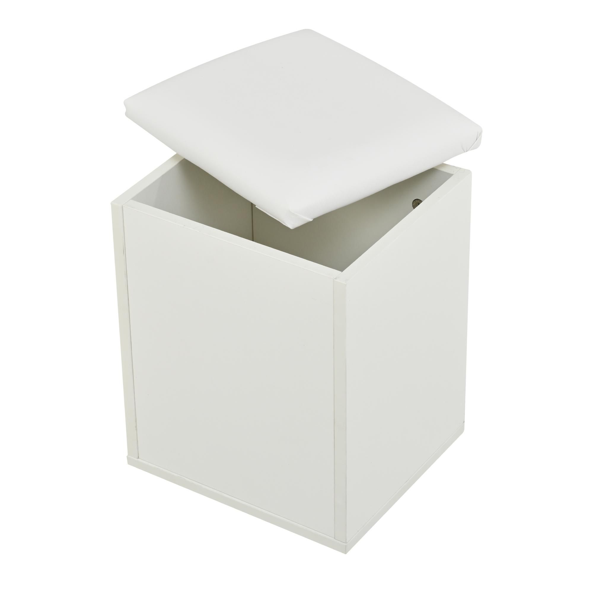 Merax Höhenverstellbarer 4-in-1 Couchtisch, Sofatisch mit ausziehbare Tischplatt, Wohnzimmertisch  mit Schublade und 4 Hockern, Weiß + Naturholz