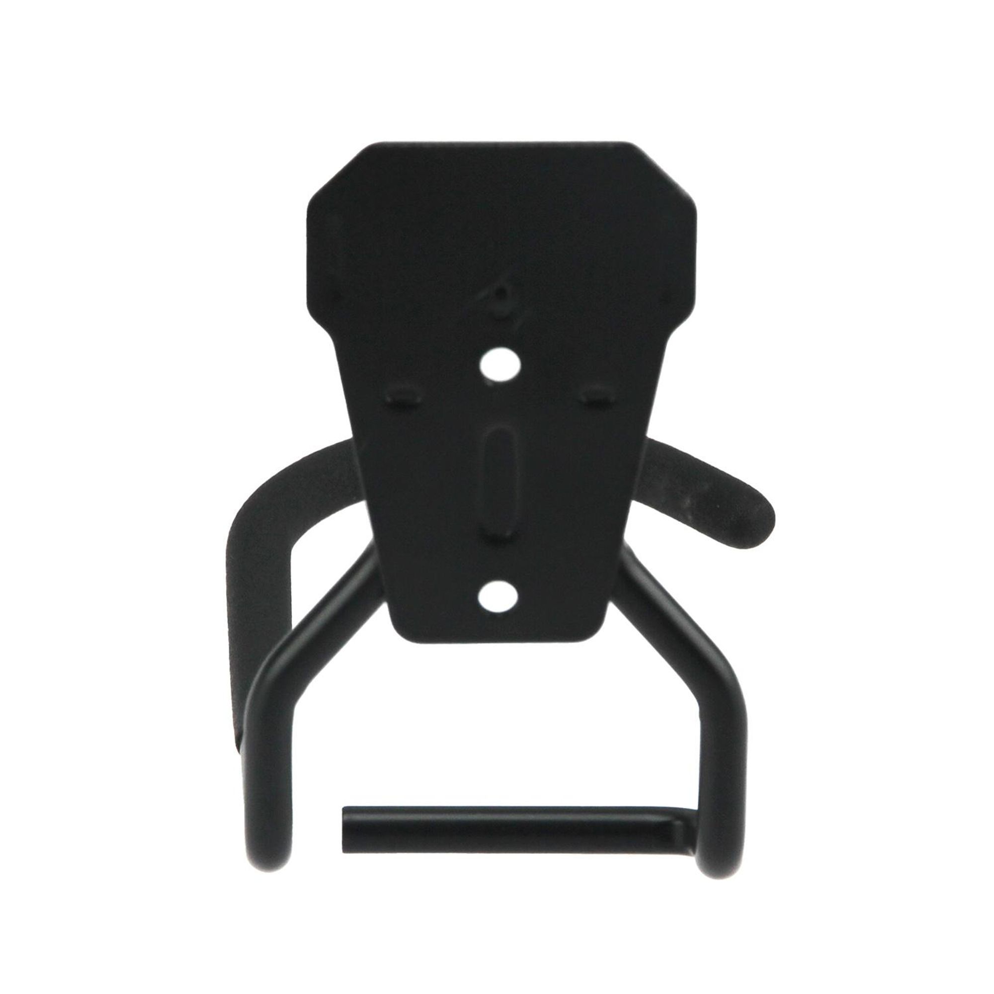 Fahrradträger Maclean MC-433 Fahrrad-Wandhalterung Fahrradhalter vertikal Stahl max. Belastung 20kg Schwarz
