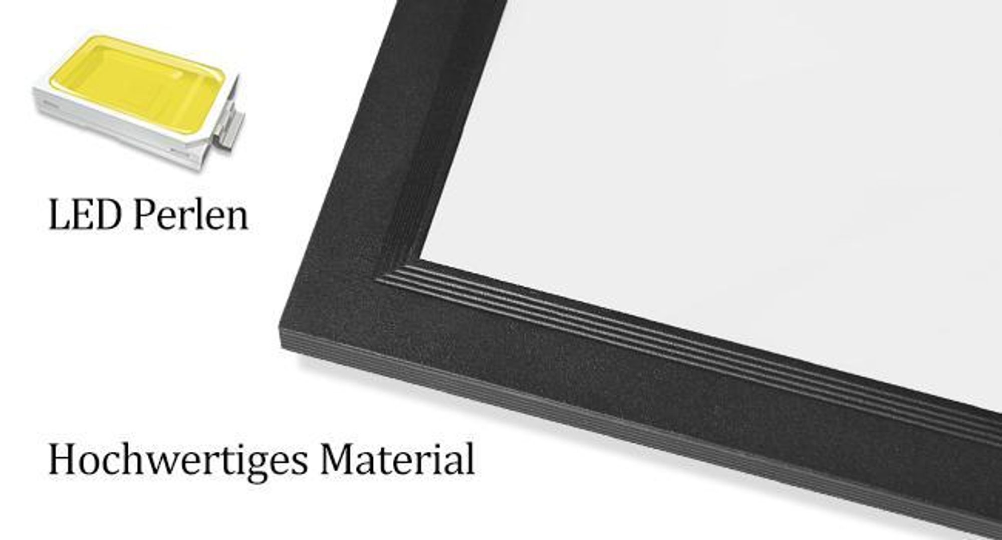 ZMH LED panel čierny stmievateľný 120 x 30 cm Stropné svetlo do bytu Kancelária s diaľkovým ovládaním Obývacia izba Lampa 48W