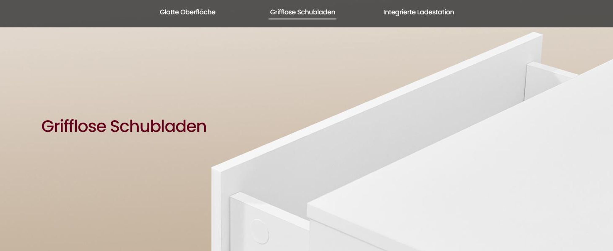 VASAGLE Frisiertisch, Kosmetiktisch mit Ladestation, Spiegel, LED-Licht, Schubladen, 40 x 105 x 145 cm, weiß
