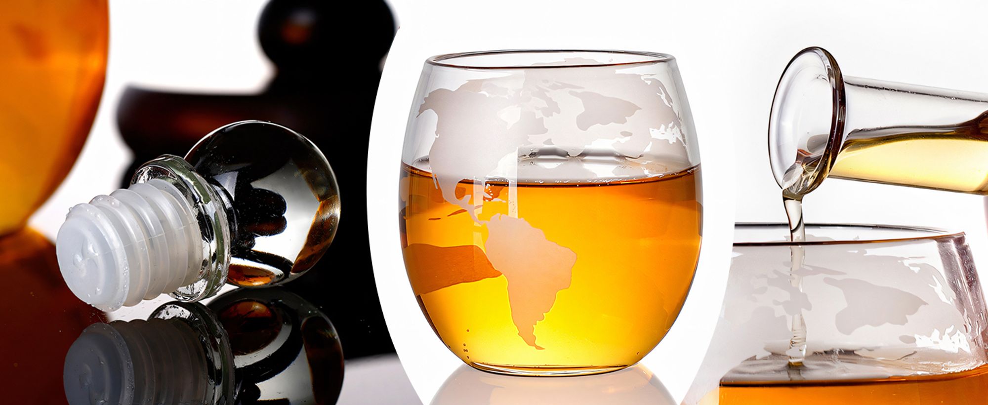 Whisky Karaffe Set, Whiskey Geschenkset, Geschenke für Männer, Globus Dekanter 850ML, Whisky Gläser, Whiskey Steine, Zubehör Retoo