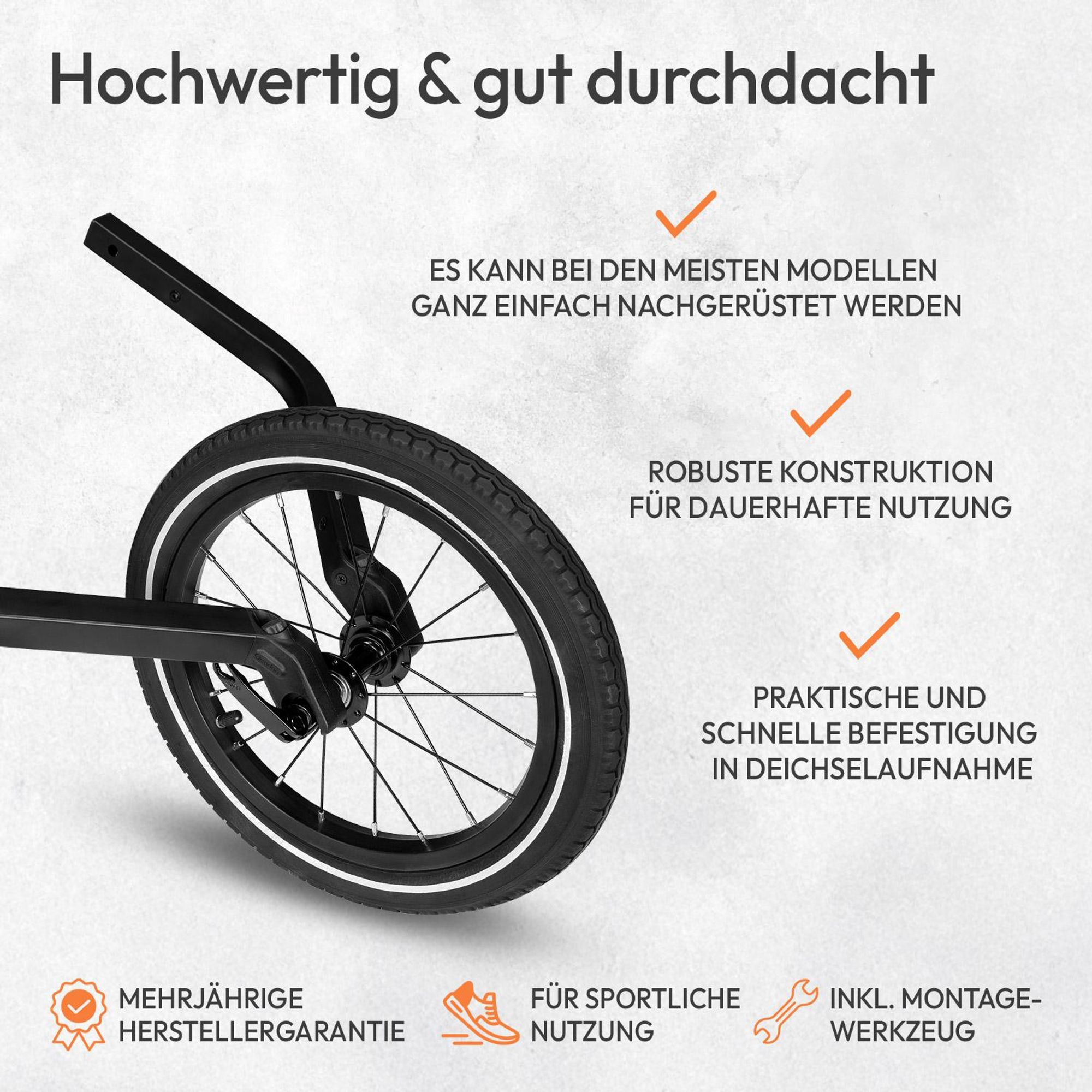 Qeridoo 14" Joggerrad Zweisitzer