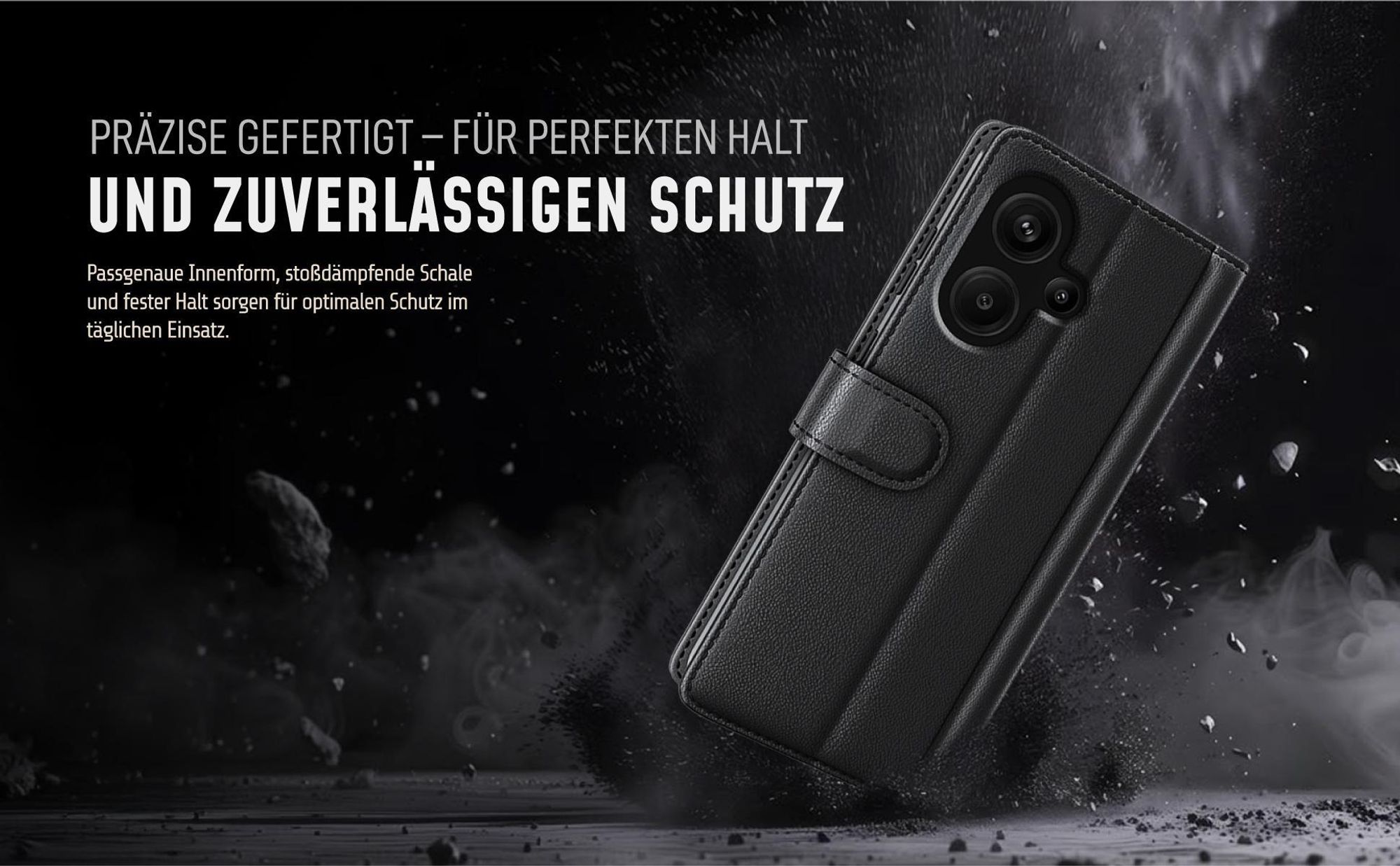 Handycase für Xiaomi Redmi Note 13 Pro+ 5G mit 360 Grad Schutz