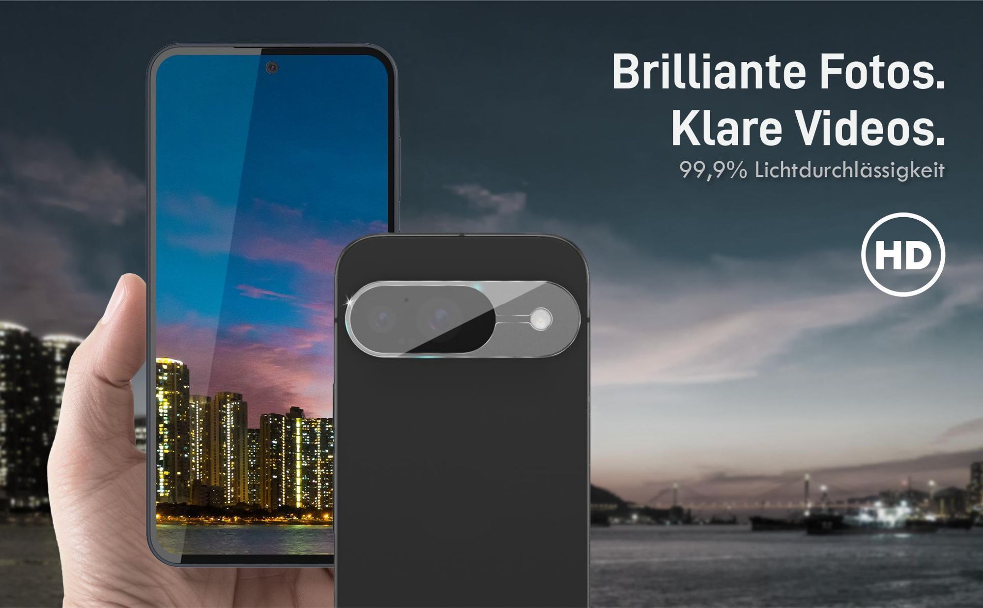 Brilliante Bildqualität mit dem Google Pixel 9 dank 99,9% Lichtdurchlässigkeit