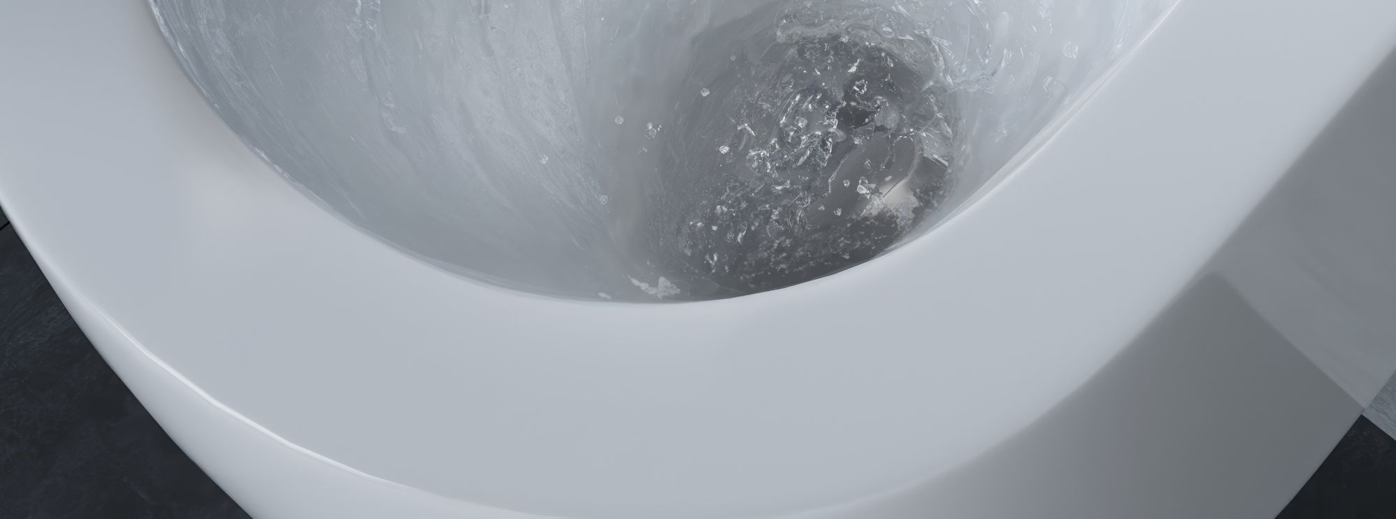 VILSTEIN Hänge WC Spülrandlos I Wand WC I Tiefspüler I inkl. abnehmbaren WC-Sitz mit Absenkautomatik