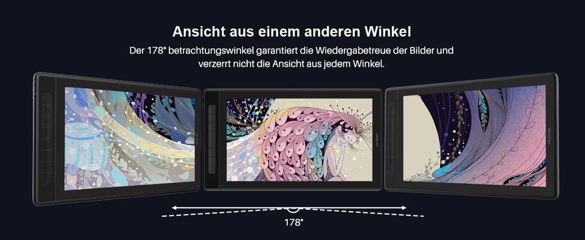 Die 2,5K QHD-Auflösung und der 15,8-Zoll-IPS-Bildschirm sorgen zusammen für feinere Bilder.