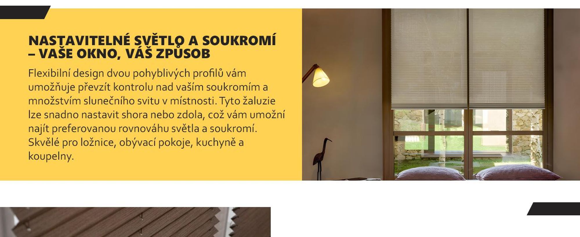 time4blinds - Plisovaná roleta, skládací roleta, zástěna, bílá, 60x180cm