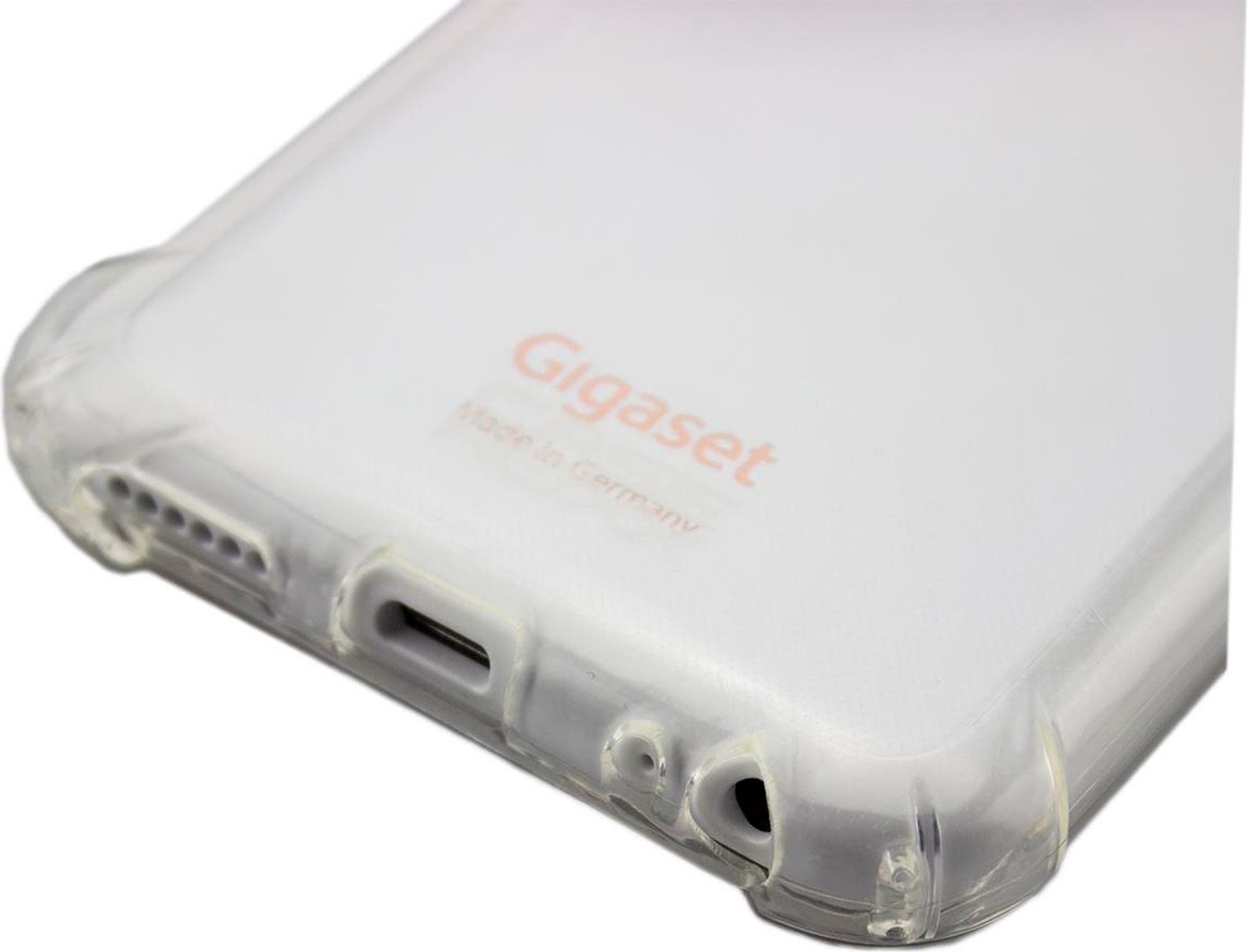 TPU-Hülle für Gigaset GS4, transparent mit Folie Bild 4