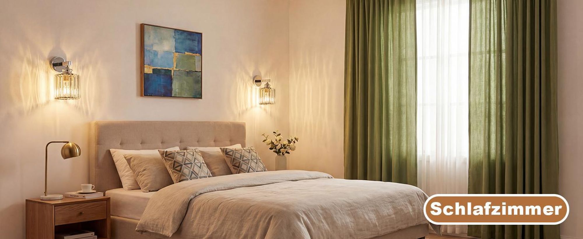 ZMH Wandleuchte Kristall Wandlampe Innen Wandbeleuchtung Wandstrahler Flurlampe Wand E27 für Schlafzimmer Wohnzimmer Flur(ohne Leuchtmittel)