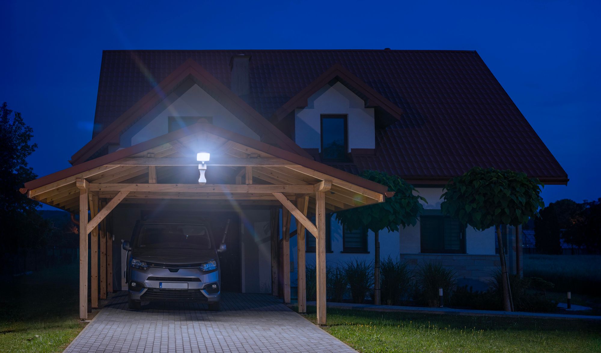 LUMILED LED Strahler 50W Außenstrahler 4500Lm Fluter Strahler Außen IP44 spritzwasserdicht 6500K Kaltweiß Scheinwerfer Flutlichter Bewegungssensor