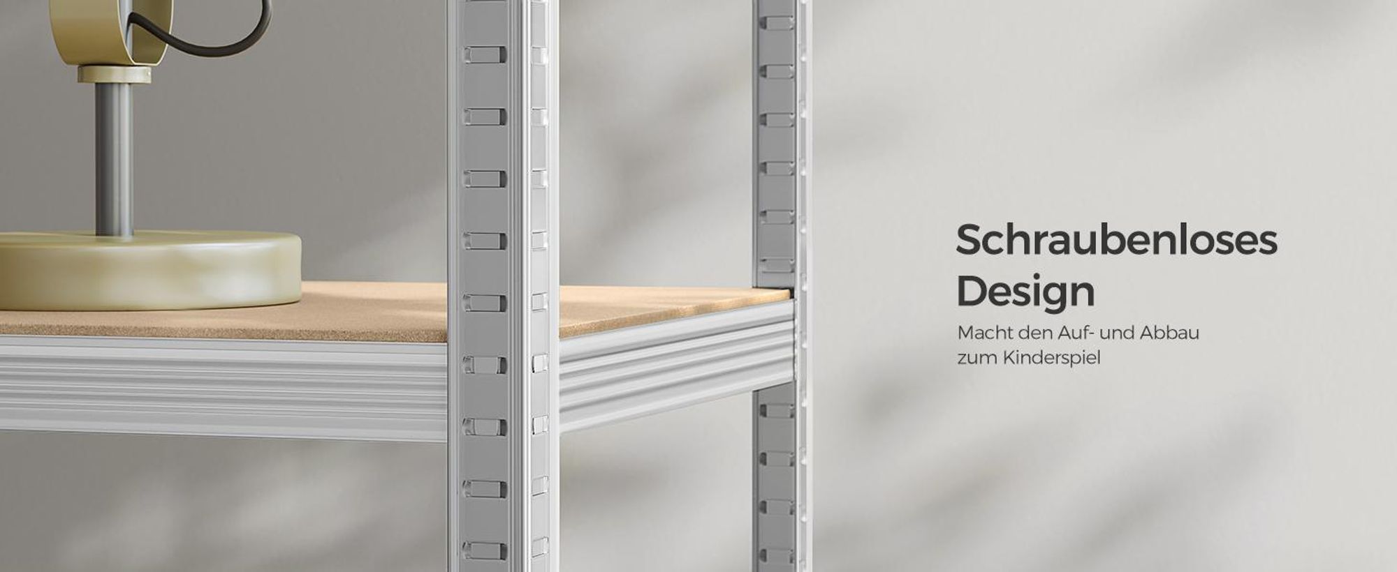 SONGMICS Schwerlastregal, Lagerregal, Kellerregal, 200 x 120 x 60 cm, bis 875 kg belastbar, 5 verstellbare Ablagen, Metallregal, Steckregal, Werkstattregal, silbern GLR060E01