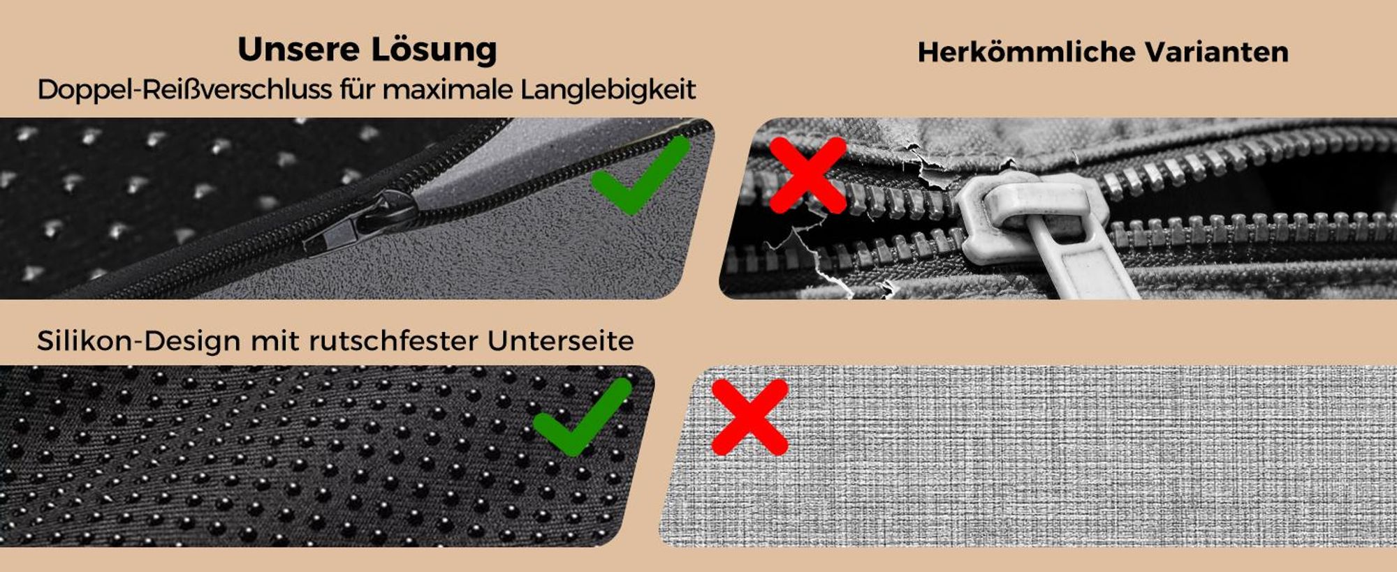 Hundetreppe, 3-stufige Haustiertreppe, Katzentreppe, Rutschfeste Haustierrampe, 40cm Hoch, Abnehmbar und waschbar, für Bett & Sofa