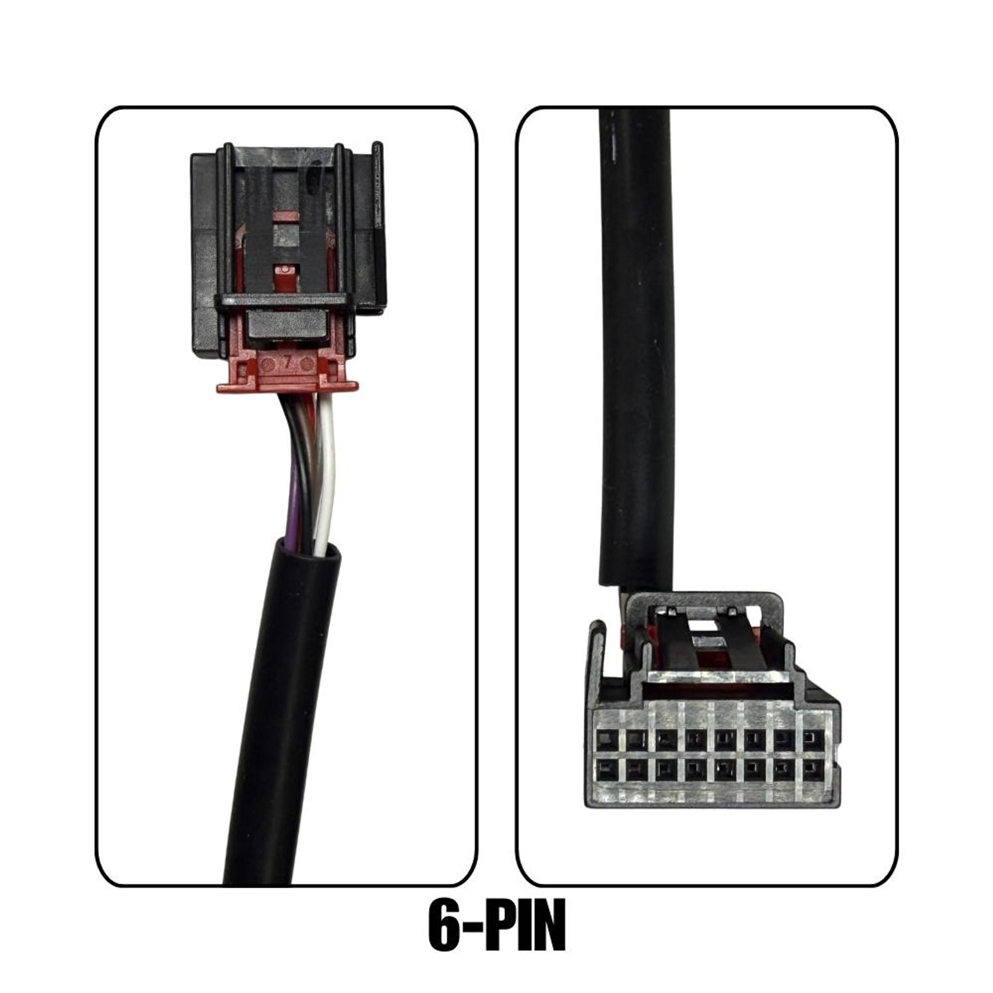 BILMAX Außenspiegel für Volkswagen Golf 7 2013-2020 Beheizbar, Elektrisch Verstellbar, Blinker, Grundiert, 6-PIN, Rechts (Beifahrerseite)