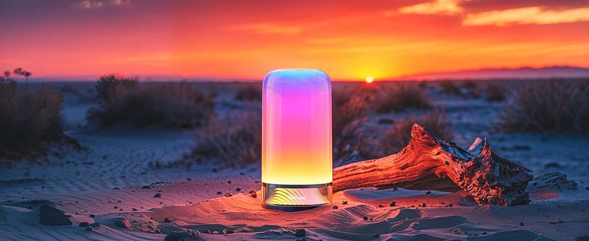 Govee LED Tischlampe, Nachttischlampe Touch Dimmbar RGBICWW, Steuerung von Alexa mit 64 Szenenmodi