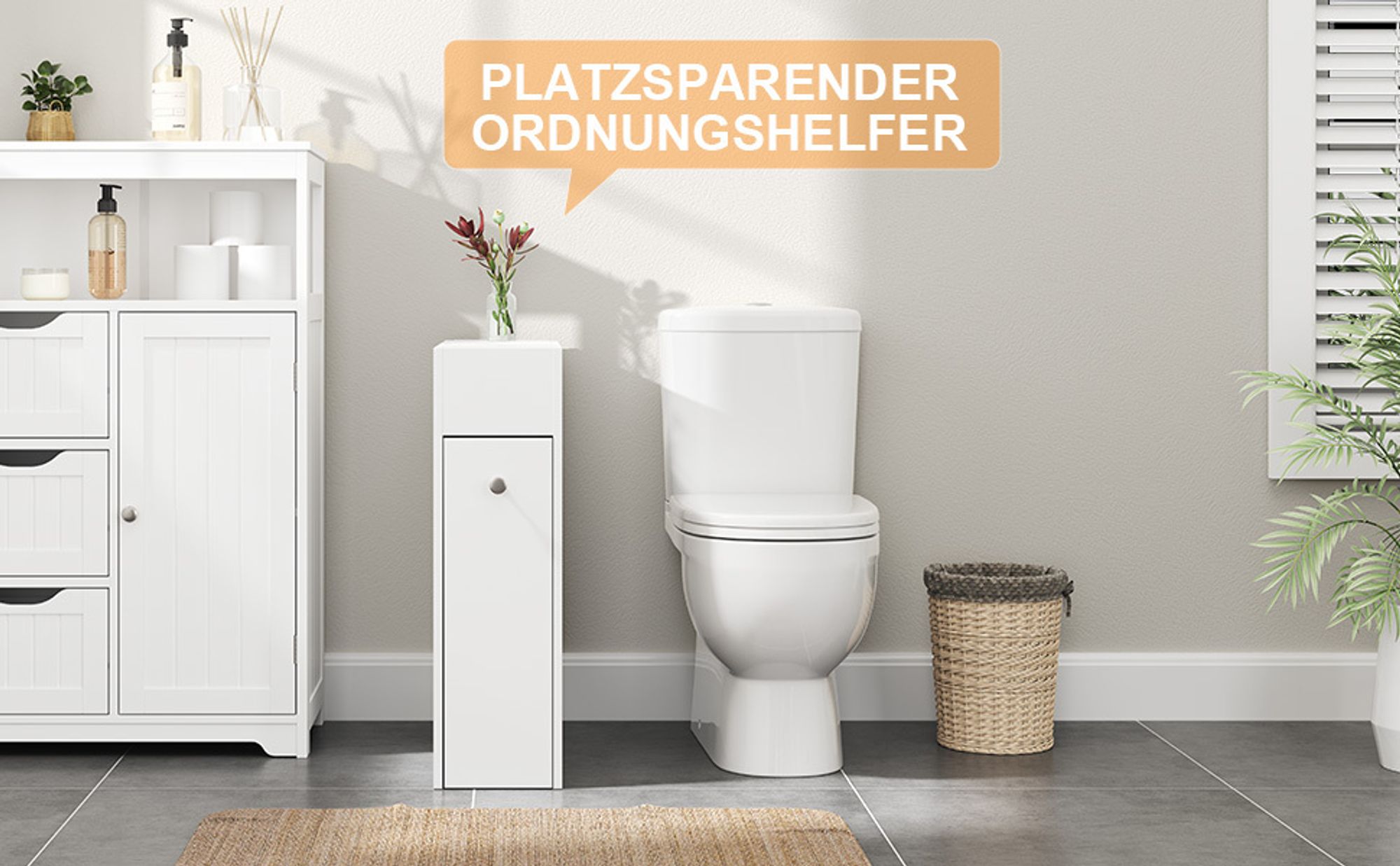 Yaheetech Badschrank