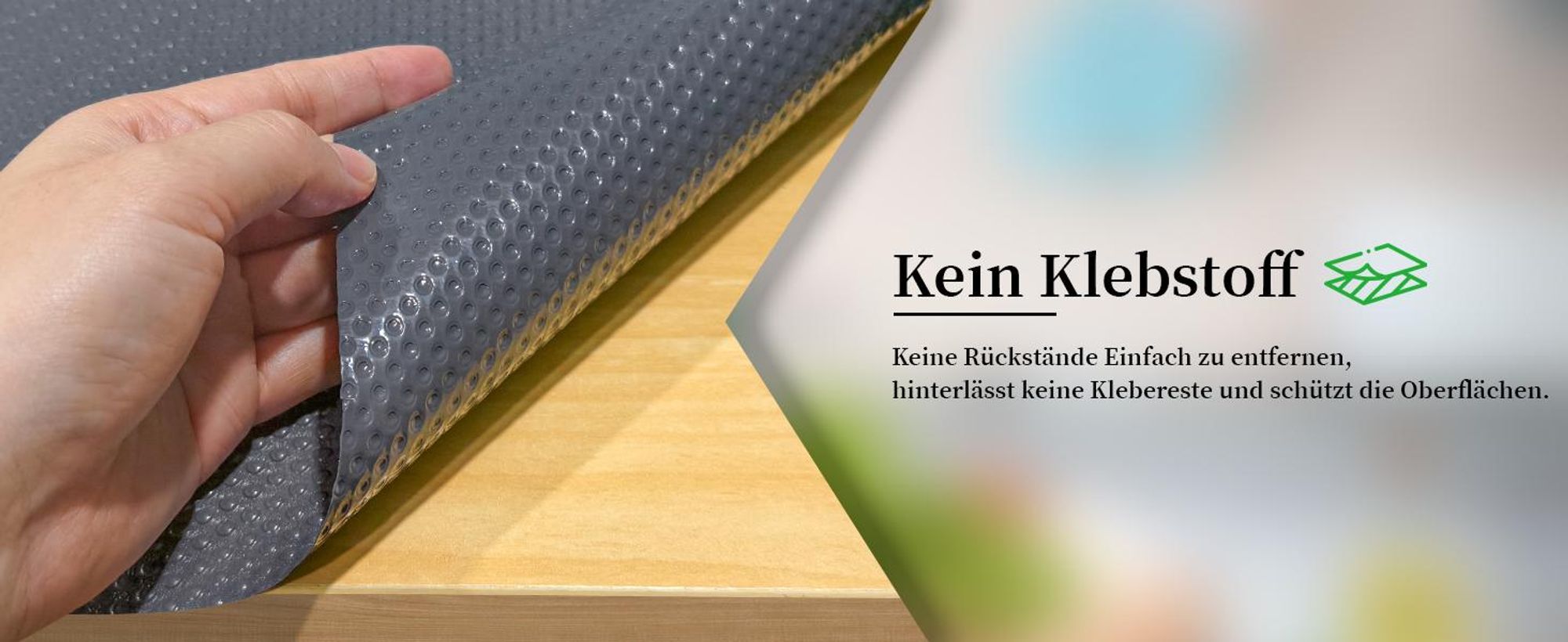 Schubladenmatte, 60x600cm Antirutschmatte, Rutschfest Folie zuschneidbar Schoner, Schutz vor Kratzern und Feuchtigkeit, für Schublade Regal im Schrank