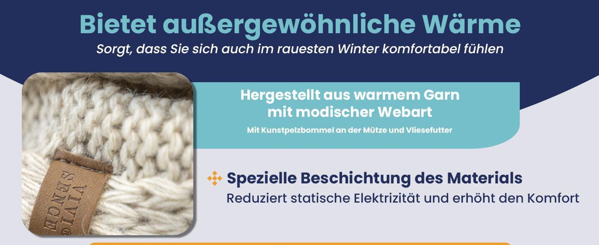 Vivisence damen bommelmütze und schal set warm kopfbedeckung und halsbedeckung an winter und herbst warm dick, wintermütze mit bommel, winterset für frauen, hergestellt in der eu, rosa, einheitsgröße