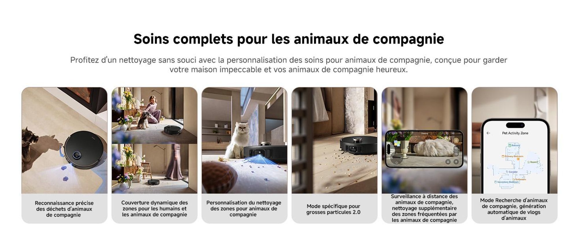 MOVA V50 Ultra Complete Robot Aspirateur Laveur, Vidage Automatique, 24 000 Pa, Lavage Thermique DuoSolution, Navigation FlexiRise, StepMaster, Noir