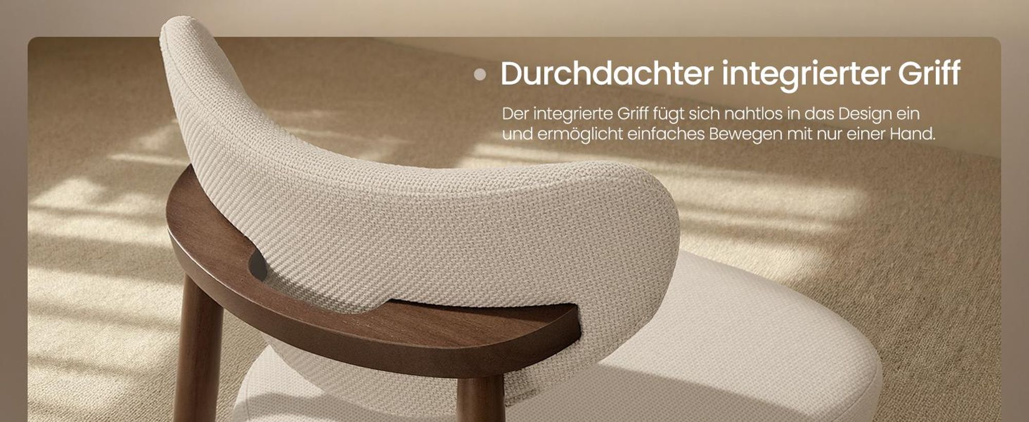 VASAGLE Barhocker 2er Set in Leinenoptik, mit Rückenlehne und Massivholzbeinen, 50 x 51,5 x 95,5 cm, Hellbeige