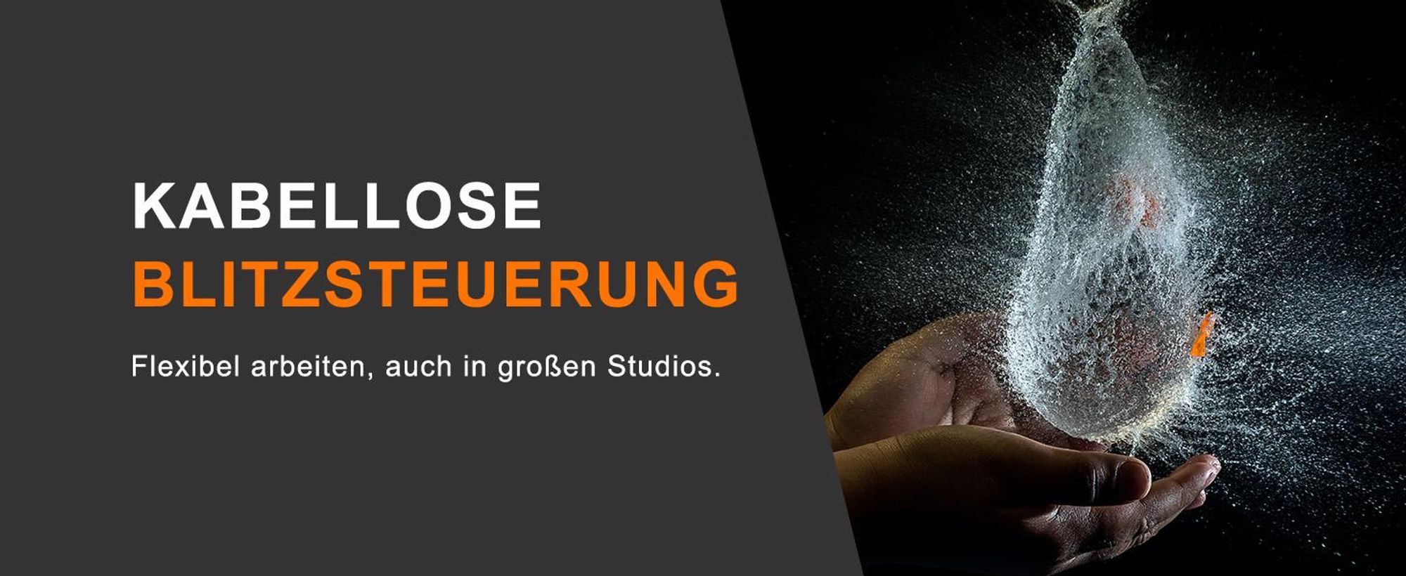 Walimex pro VE & VC & Newcomer Studioblitz Auslöser - Kabellose Fernsteuerung bis zu 30 m, Blitzauslöser mit 16 Kanäle, 4 Gruppen, 1/160 Sek. Synchronisation - Perfekt für schnelle Bewegungen